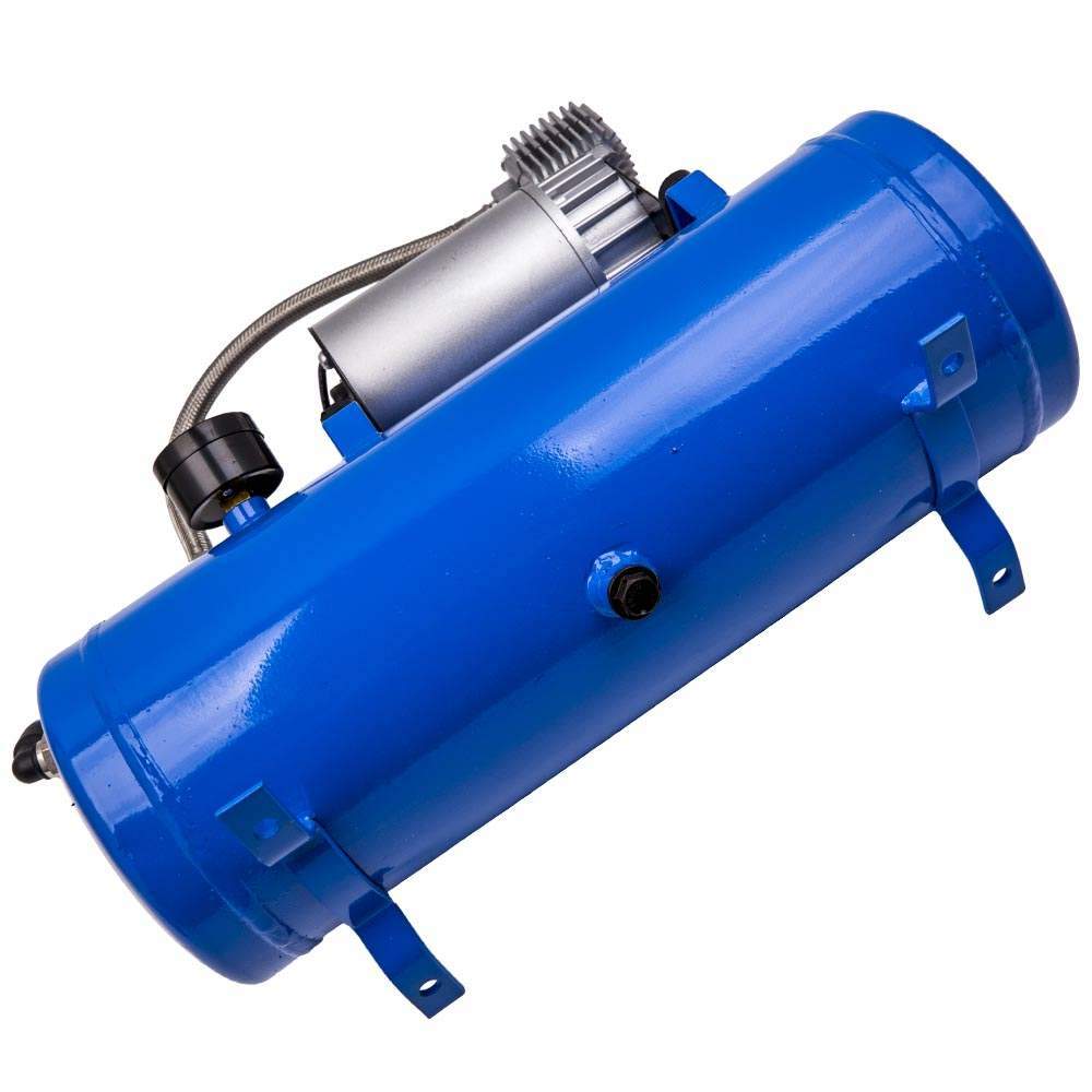 Air Horn Kit 6 Liter mit 150 PSI 12v 6L Luft Kompressor Compressor