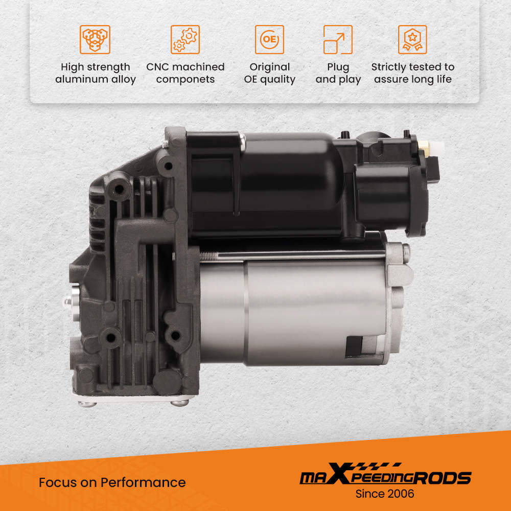 BMW 37206799419 Kompressor Luftfederung kompatibel für BMW X5 E70 Luftfahrwerk Air Compressor