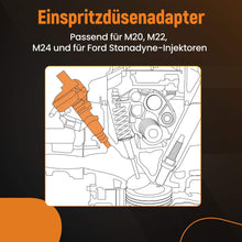 Laden Sie das Bild in den Galerie-Viewer, Karosseriezubehör Kompressionstester Druckverlustprüfer für TESTER DIESEL BENZIN MOTOREN PRÜFER