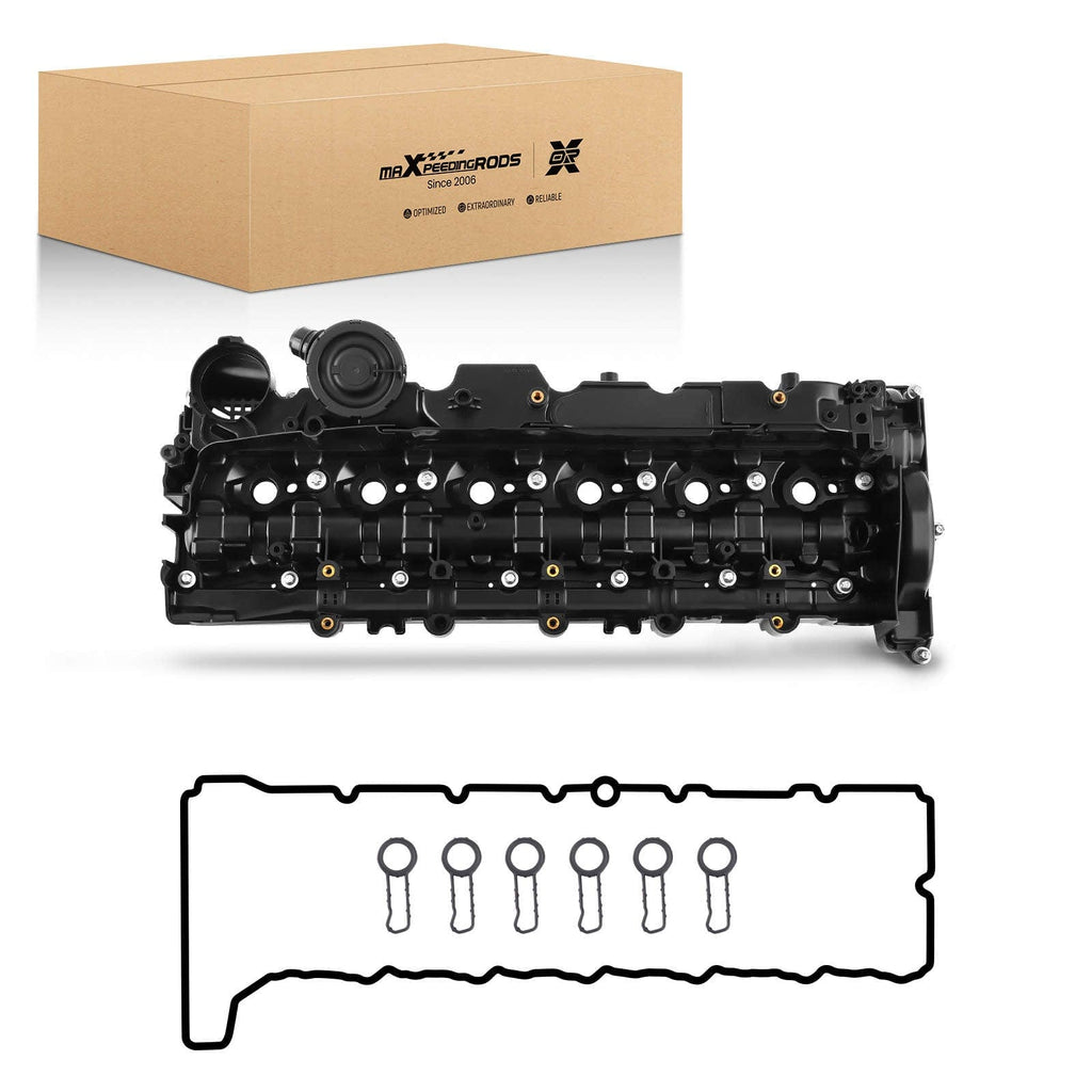 Motorsystem Ventildeckel mit Dichtung kompatibel für BMW N57 3er E90 E91 E93 5er F10 7er X3 11127800309