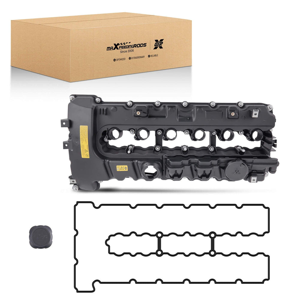 Motorsystem Ventildeckel kompatibel für Bmw 3er E90 E91 5er E60 E61 F10 F11 6er E63 E64 N53 11127548196