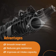 Laden Sie das Bild in den Galerie-Viewer, Motorsystem Ansaugkrümmer mit Dämpferantrieb kompatibel für BMW 3 4 5 6 7 Series X3 X4 X5 11618514731