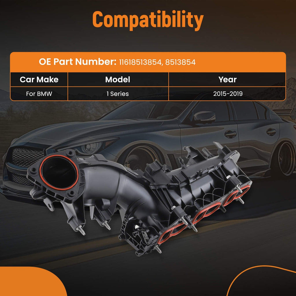 Motorsystem Motor Ansaugkrümmer kompatibel für BMW 1 Serie F20 F21 114d 116d 2015-2019 11618513854